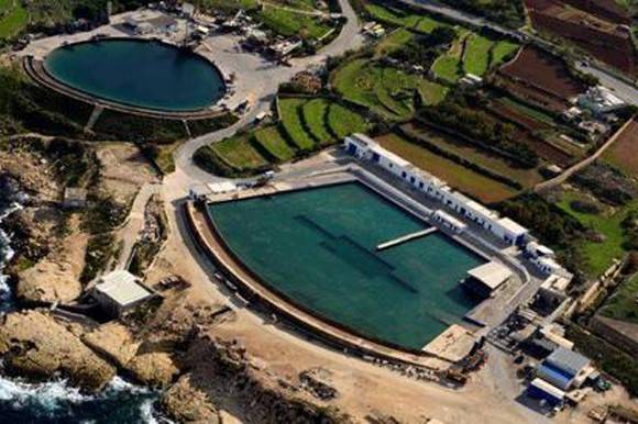 Malta film studios water tanks