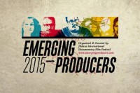 Jihlava IDFF Emerging Producers 2015: Tamara Babun, Croatia, Irina Malcea, Romania and Tomas Michalek, Czech Republic