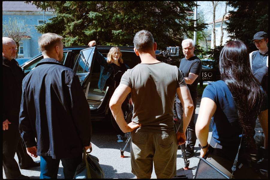 The Traitor TV series shooting, credit: Toomas Ili