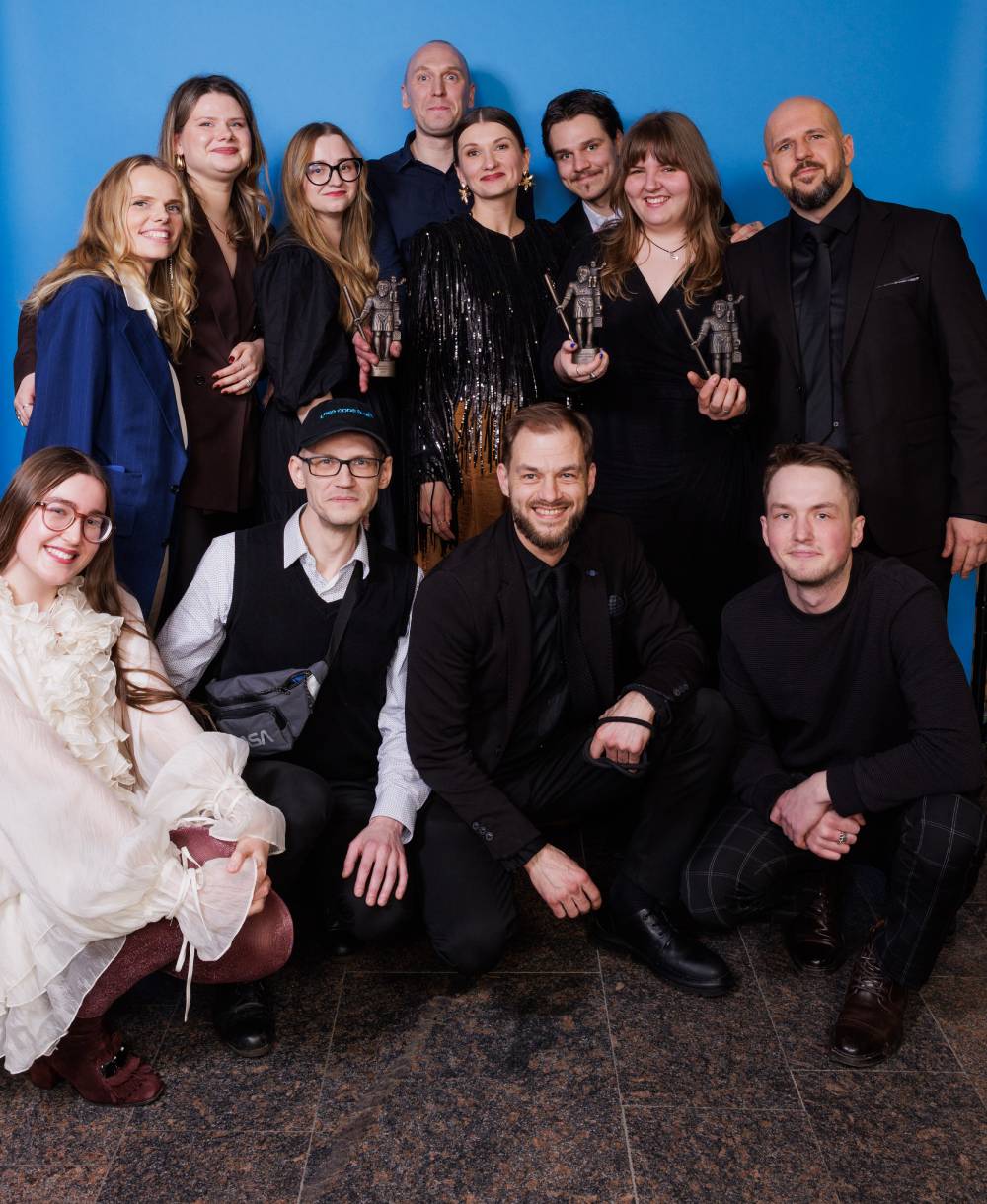 The team of Red Code Blue, awardee portrait by Girts Ragelis