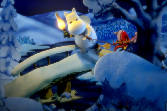 Moomins And The Winter Wonderland by Ira Carpelan and Jakub Wronski