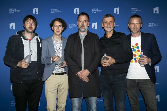 The team of Inventory, winner of 4 Vesna awards