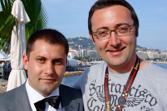 Ioan Antoci and Tudor Giurgiu in Cannes 2009