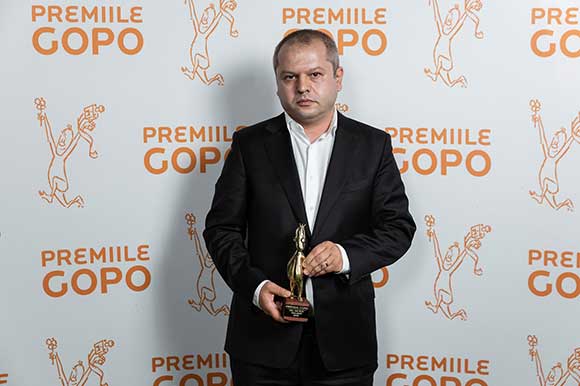 Corneliu Porumboiu - Gopo Prize for Best Director 2020, photo: Premiile Gopo