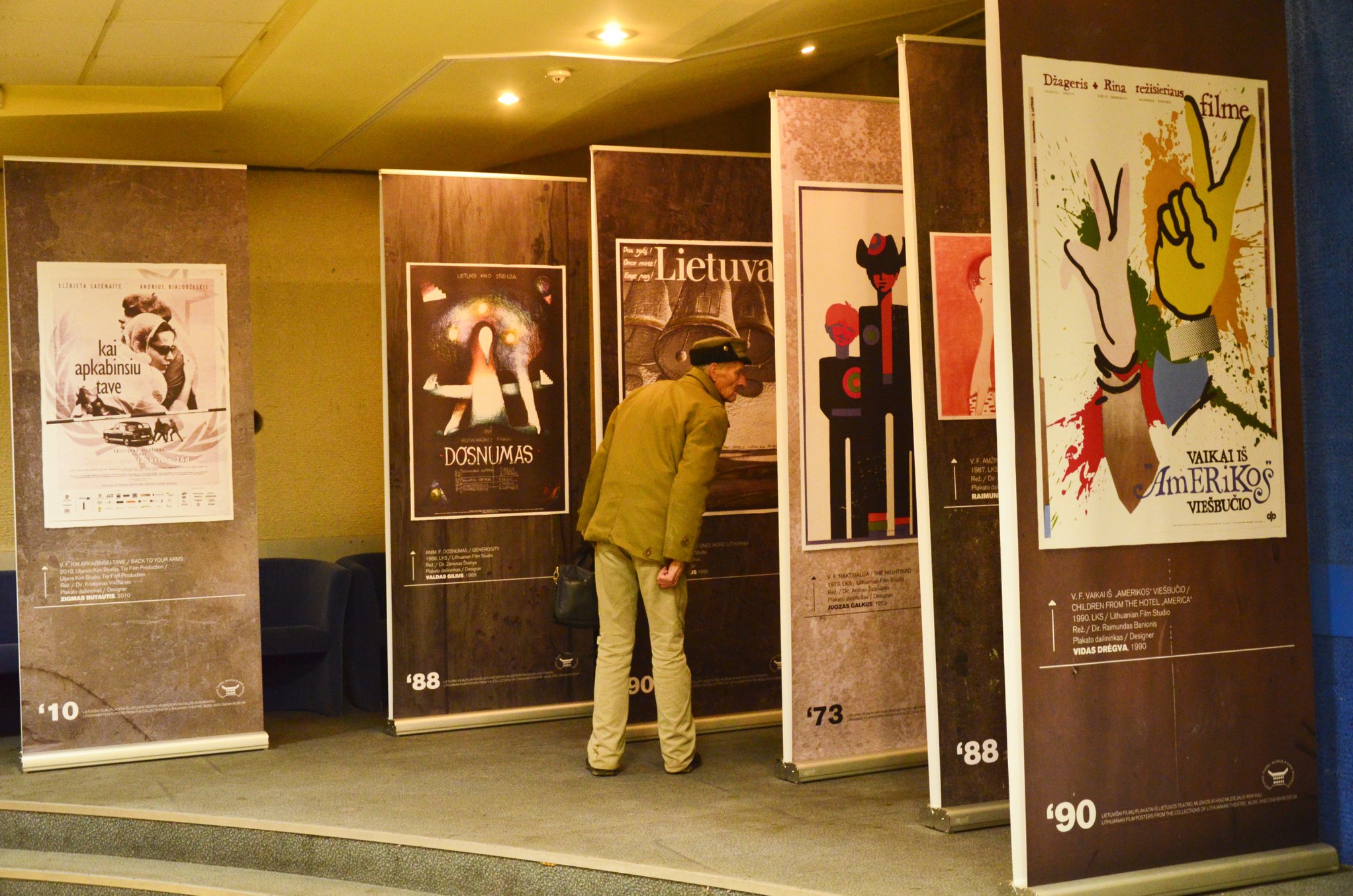 Exhibition of posters of Lithuanian films