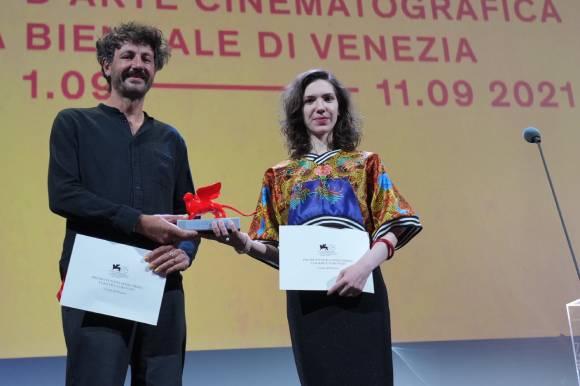 Award for Immaculate, credit: La Biennale di Venezia, photo: ASAC - Andrea Avezz