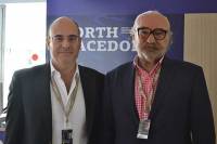 Mr. Vassilis Kosmopoulos and Gorjan Tozija at Cannes 2019