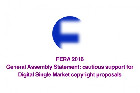 FERA 2016 General Assembly Statement