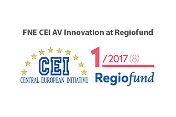 FNE CEI AV Innovation Days at Regiofund