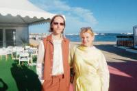 Sander Joon and Aurelia Aasa in Cannes