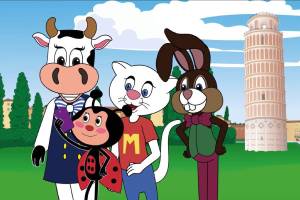 PRODUCTION: Maltese Animated Series Best of Friends with Fonzu the Rabbit in Full Swing