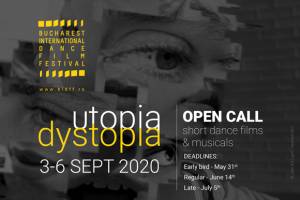 Open Call for Shorts - dance films, musicals, animations - Bucharest International Dance Film Festival (September 3 – 6, 2020)