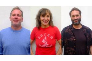 The three founders of CHARADES, winner of this year’s Best International Innovation Distribution Award 2025: Pierre Mazars (left), Carole Baraton (middle), Yohann Comte (right)