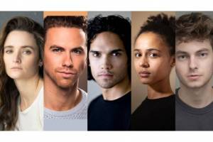 The Ark series cast_Christie Burke, Richard Fleeshman, Reece Ritchie, Stacey Read and Ryan Adams