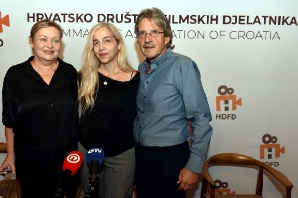 Announcement of the Croatian Oscar Candidate 2024 - Ksenija Marinković, Dubravka Turić, Chris Marcich