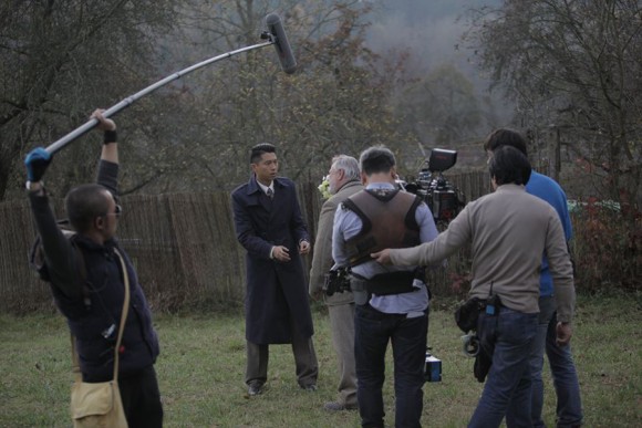 Last Visa by Quing Hua shooting in the Czech Republic
