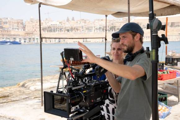 Love Thy Neighbour director Sigrid Alnoy and DoP Cyrille Hubert