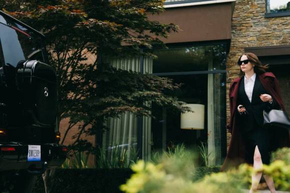 Actress Emma Stone in Bugonia by Yorgos Lanthimos