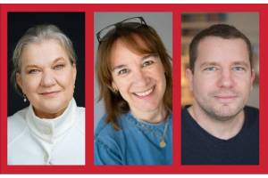  From left to right: Ada Solomon (© Ali Bulboacă); Leontine Petit (© Gert Willem Haasnoot) and Matthieu Darras