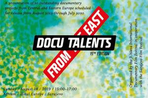 Docu Talents from the East @Sarajevo FF 2019 Announced