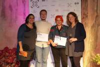 The winner of the COCO BEST PITCH AWARD and COCO PRODUCERS NETWORK AWARD at Connecting Cottbus 2018: the Romanian project OCTOBER by director Cristian Pascariu and producer Oana Giurgiu from Libra Film Productions