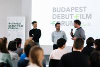 Budapest Debut Film Forum 2022 - The organisers Balázs Zachar &amp; Dániel Deák