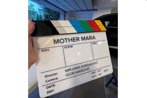 Mother Mara by Mirjana Karanović shooting