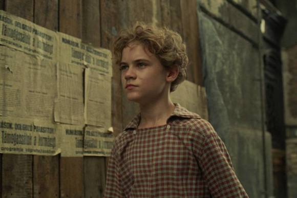 Actor Bojtorjan Barabas in Orphan by László Nemes