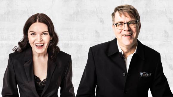  Roosa Toivonen and Petri Kemppinen, the co-heads of TV Beats Forum at last year&#039;s event. 