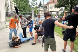 PRODUCTION: Slovenian Director Boris Jurjaševič Starts Shooting Elvis Škorc, Clever Klutz