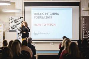 Gabriele Brunnenmeyer at Baltic Pitching Forum